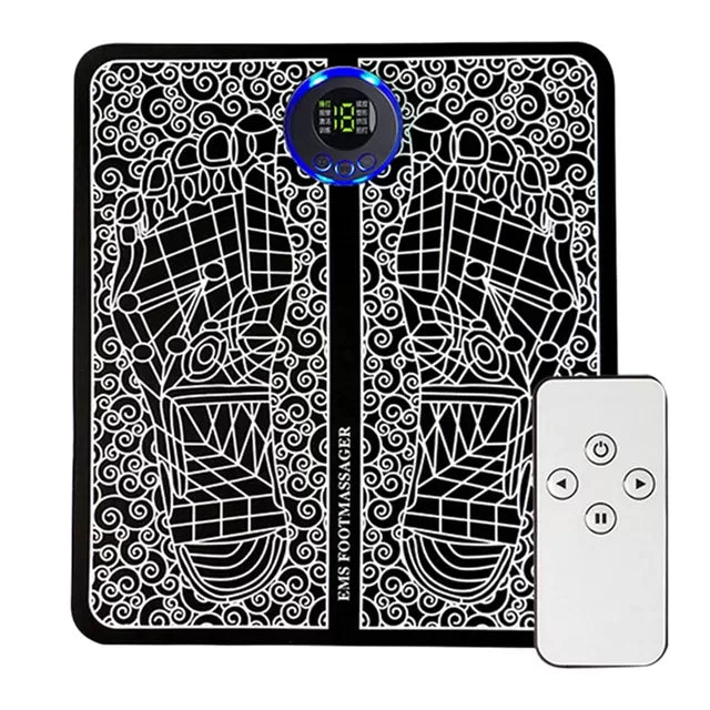 Foot massager to stimulate blood flow and comfort the feet