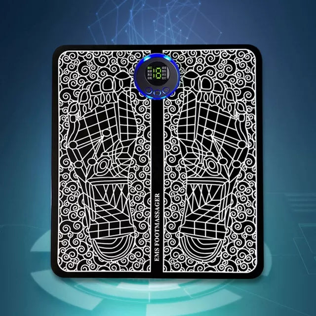 Foot massager to stimulate blood flow and comfort the feet