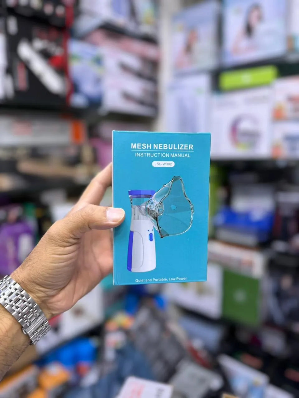 Portable steam inhaler