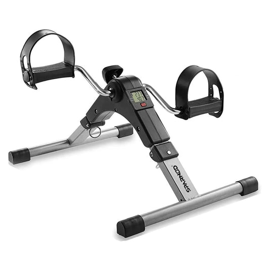 Foldable bicycle pedal exerciser